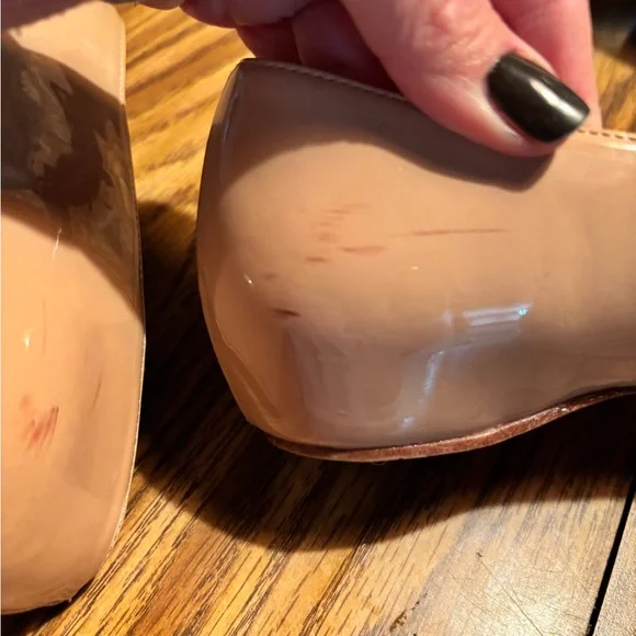 Elegant Nude Women's Shoes by Christian Louboutin European size 41 - Picture 7 of 10